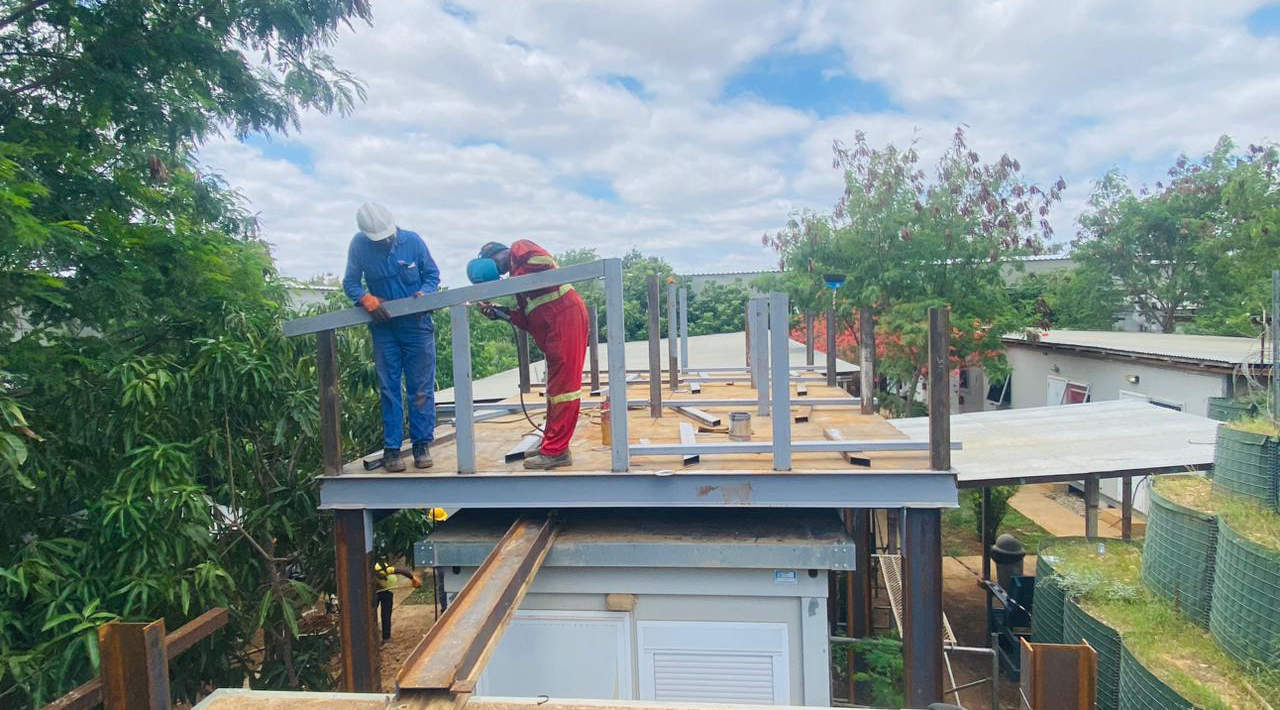 In-country steel fabrication